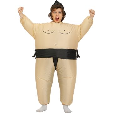 Kids Childrens Sumo Wrestling Suits - Inflatable Japanese Wrestler Costume