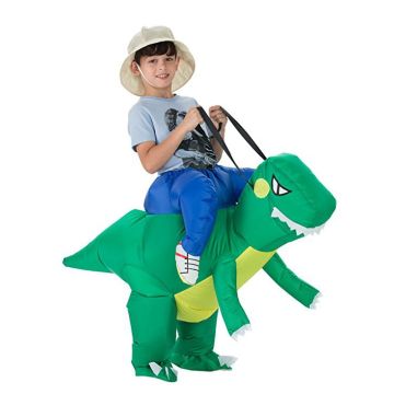 Kids Dinosaur t-rex carry me inflatable costume tt2017-2