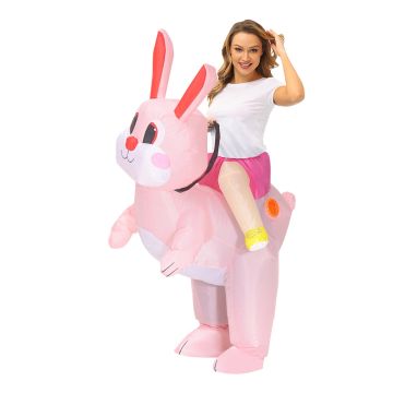 Easter Bunny Carry Me Inflatable Costume tt2065