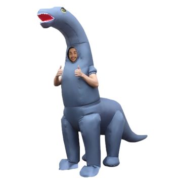 Mens Tanystropheus Dinosaur Inflatable Costume tt2102