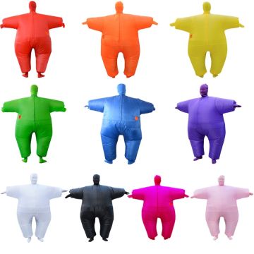 Adult Inflatable Sumo Suit - Battery-Powered Full Body Fat Suit Costume