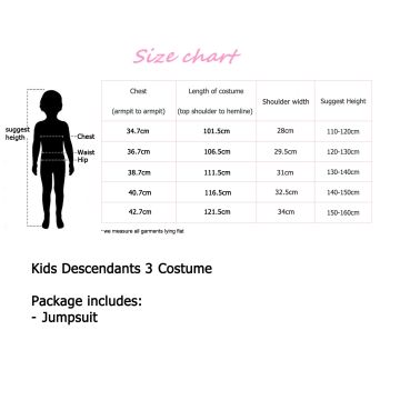 Girls Rebel Princess Jumpsuit Costume with Ombré Skirt Overlay