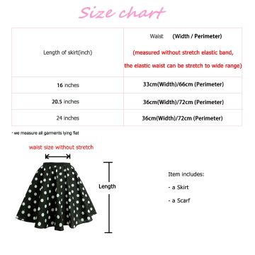 Adult 1950s Polka Dot Skirt and Scarf Set - Navy Blue Retro Costume