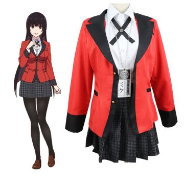 Kakegurui Gambler Yumeko Costume tt3138