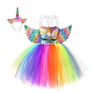 Unicorn Tulle Tutu Dress tt3158 