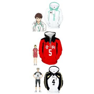 Haikyu Volleyball Sports Jersey Uniform Cosplay Costume tt3169tt31701