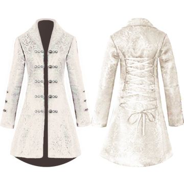 Ladies cream Vintage Jacket tt3183