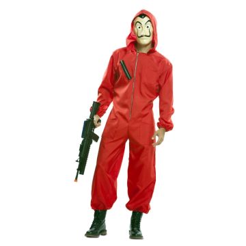 Adult Money Heist Costume Jumpsuit tt3192