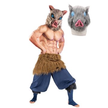 Demon Slayer Hashibira Inosuke Costume tt3198