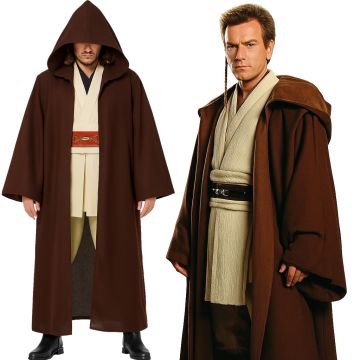 Adult Space Knight Master Costume - Space Knight Robes with Cloak and Belt