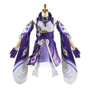 Genshin Impact Keqing Costume tt3239