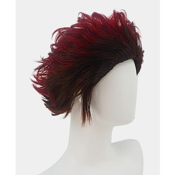 Adult Anime Demon Hunter Wig - Red and Black Spiky Cosplay Wig