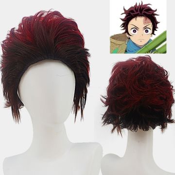 Demon Slayer Kamado Tanjiro Wig tt3250