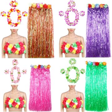 6pc Adult Hawaiian Hula Costume tt3260