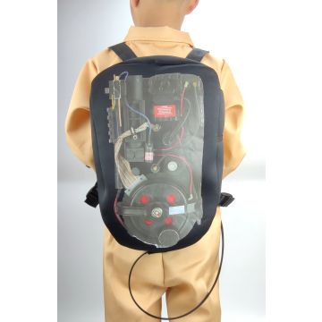 Kids Ghost Catcher Costume - Tan Jumpsuit with Proton Pack
