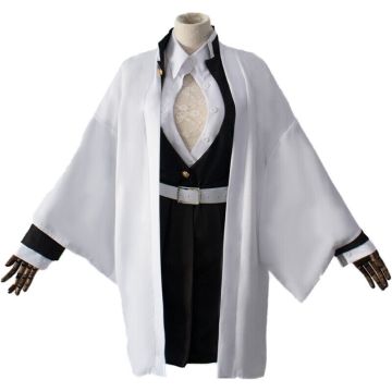 Anime Demon Slayer Kimetsu no Yaiba Kanroji Mitsuri Costume tt3277