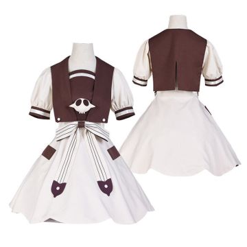 Teen Anime Cosplay Dress Costume with Wig - Skull Emblem Sailor Outfit