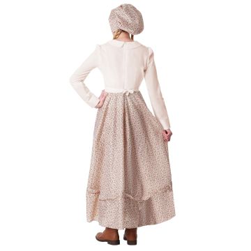 Womens Maid Wolf Costume - Victorian Grandmother Dress with Bonnet
