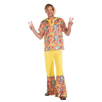 Mens Orion Groovy Hippie Costume tt3299
