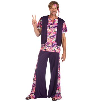 Mens Orion Groovy Hippie Costume tt3301