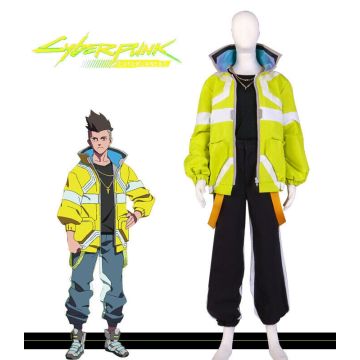 Mens Cyber Punk Edgerunners David Costume tt3304