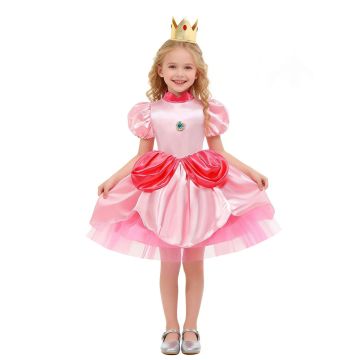Little Princess Peach Costume Marios tt3317