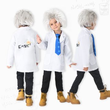 Kids Albert Einstein Scientist Costume tt3321