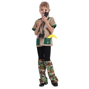 Kids Zoo Keeper Costume tt3329