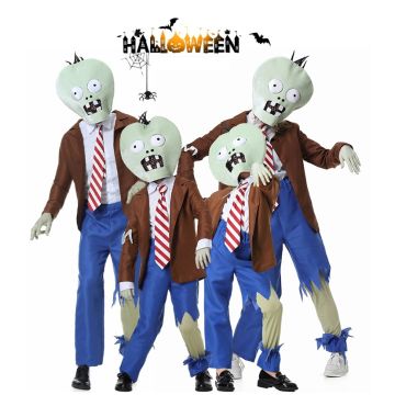 Kids Adults Plants vs Zombies Costume tt3342