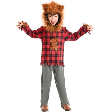 Kids Werewolf Brown Wolf Costume  tt3345