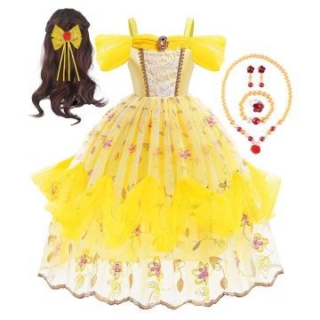 Classic Beauty and the Beast Belle Costume + Accessory tt3376