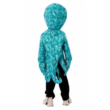 Kids Octopus Costume - Hooded Tunic with Tentacles