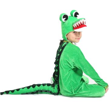 Kids Green Crocodile Alligator Costume tt3426lightgreen