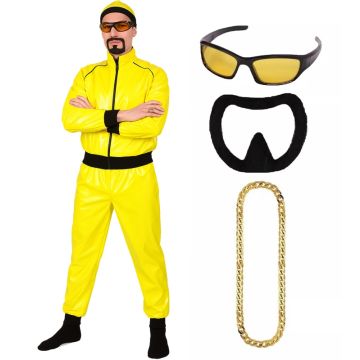 Mens Ali G Rapper Tracksuit + Accessory