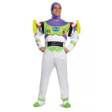 Buzz Lightyear Men’s Costume – Adult Space Ranger Jumpsuit