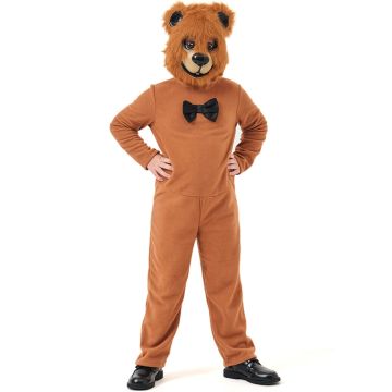 Brown Bear Costume for Kids with Tail and Mask 