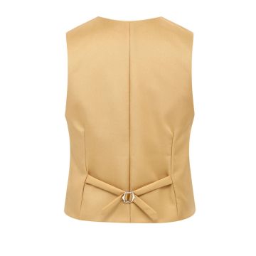 Adult Gold Waistcoat Victorian Gentleman Costume Vest