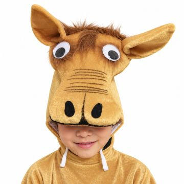 Kids Camel Costume - Desert Animal Jumpsuit with Hood