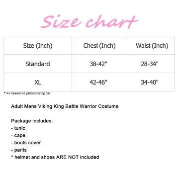 Mens Viking Warrior Costume - Norse Battle King Tunic Cape with Fur Hood