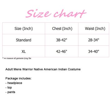 Adult Prairie Warrior Costume - 3 Piece Fringed Tunic Set