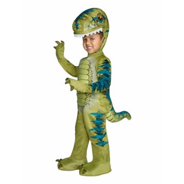 Kids Green Dinosaur Jurassic Costume vb4014