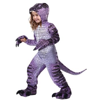 Kids Spinosaurus Purple Dinosaur Costume  vb4016