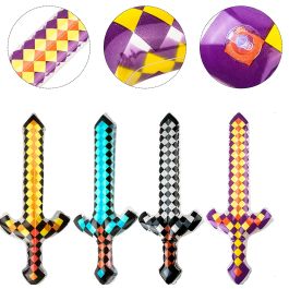Kids Inflatable Pixel Sword 100cm - Blow Up Gaming Toy | Costumes in ...