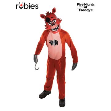 Kids Foxy Costume - FNAF Five Nights at Freddy's Pirate Fox Jumpsuit with Mask