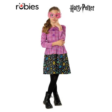 Girls Luna Lovegood Costume Dress with Spectrespecs - Harry Potter