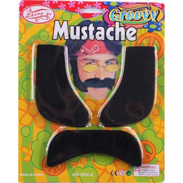 70's Man Adult Beard and Moustache tt1110