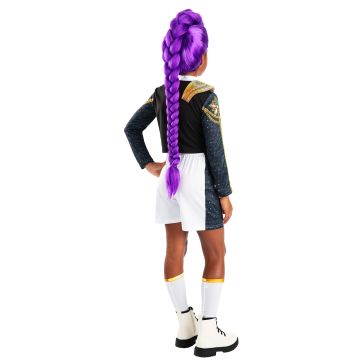 Kids Kpop Demon Hunters Rumi Costume - Galaxy Print Performance Set