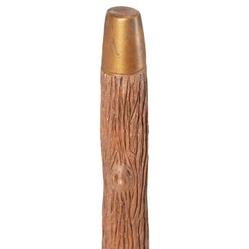 Adult Willy Wonka Walking Cane - Golden Crown Topped Costume Accessory