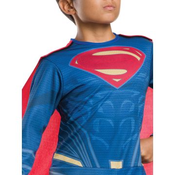 Kids Superman Costume with Cape - Justice League Superhero Suit