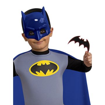 Kids Batman Costume Set with Cape Mask Belt and Batarangs